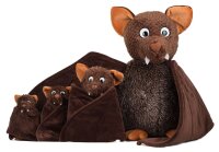 Plüschtier Fledermaus Dragomir 39cm Niedlich und Hochwertig von Schaffer
