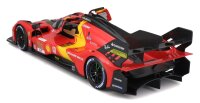 Ferrari 499P Le Mans Champion 2023 1/18 Modellauto rot, detailreich und lizenziert
