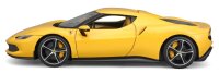 Ferrari R&P 296 GTB 1/18 Gelb Detailiertes Modellauto...