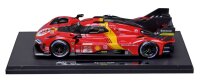 Ferrari Signature 499P LeMans Champion 2023 1/18 Modellauto rot in Geschenkbox