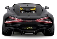 Bugatti Mistral 1/18 schwarz Modellauto mit funktionierendem Steuer und Öffnungsfunktionen