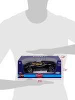 Bugatti Mistral 1/18 schwarz Modellauto mit funktionierendem Steuer und Öffnungsfunktionen