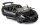 Bugatti Mistral 1/18 schwarz Modellauto mit funktionierendem Steuer und Öffnungsfunktionen