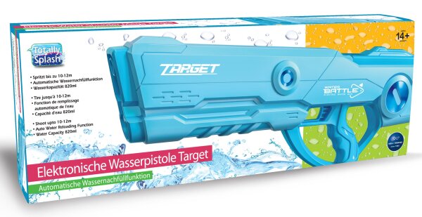 Splash Elektronische Wasserpistole für ultimativen Wasserspaß im Sommer