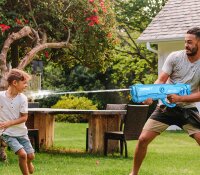 Splash Elektronische Wasserpistole für ultimativen Wasserspaß im Sommer