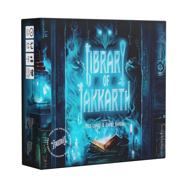 Library of Jakkarth Brettspiel - Euer Abenteuer im mystischen Labyrinth