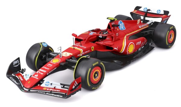 Ferrari F1 SF-24 1/18 Sainz 2024 Modellauto für Sammler und Fans
