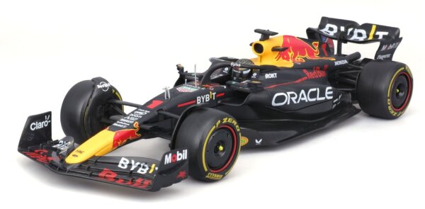 Red Bull Racing F1 RB19 1/24 Modell Max Verstappen 2023 von Bburago