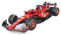 Ferrari SF-24 1/18 Leclerc 2024 Deluxe Modell von Bburago...