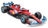 Ferrari SF-24 1/18 Leclerc 2024 Deluxe Modell von Bburago in höchster Qualität