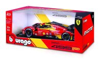 Ferrari 499P 2024 1/18 Red Model Car with Opening Doors and Suspension