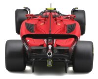 Ferrari F1 SF-23 1/24 Sainz 2023 Modell von Bburago in edler Plexiglas-Verpackung