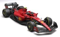 Ferrari F1 SF-23 1/24 Sainz 2023 Modell von Bburago in edler Plexiglas-Verpackung