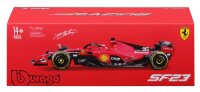 Ferrari F1 SF-23 1/24 Leclerc 2023 Modell von Bburago in edler Verpackung