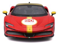 Ferrari R&P SF90 Stradale Assetto Fiorano 1/18 Red Detailed Model Car