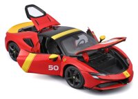 Ferrari R&P SF90 Stradale Assetto Fiorano 1/18 Red Detailed Model Car