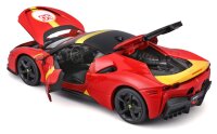 Ferrari R&P SF90 Stradale Assetto Fiorano 1/18 Red Detailed Model Car