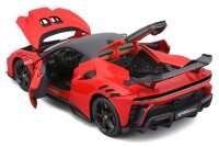 Ferrari R&P SF90 XX Stradale 1/18 rot detailiertes Modellauto mit beweglichen Teilen