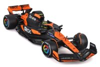McLaren F1 Team MCL38 1/24 Modell Lando Norris 2024 von Bburago