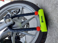 Urban XL Fahrradschloss Diebstahlsicherung mit Silikon Soft-Touch-Grip