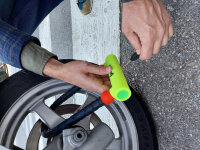 Urban XL Fahrradschloss Diebstahlsicherung mit Silikon Soft-Touch-Grip