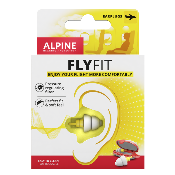 FlyFit Ohrstöpsel für Druckausgleich und Geräuschreduzierung