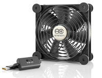 Lüfter S3 Silent USB 5V ultraleise 120x120x25mm...