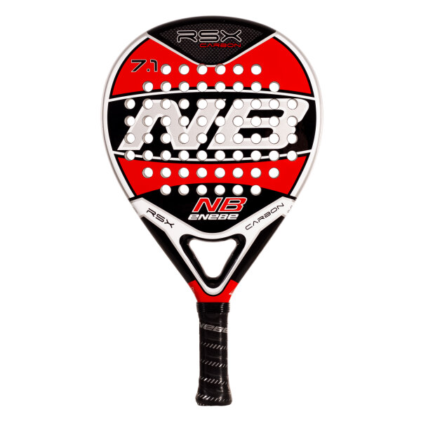 Padelschläger RSX 7.1 Carbon V.2 für offensiv orientierte Spieler