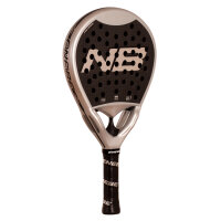 Suburban Silver 3K Padel Racket Vollcarbon mit 3K Carbon...
