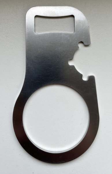 AdBlue Sicherung Ducato Edelstahl mit Gasflaschenschlüssel