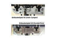 Hecktürverriegelung für Fiat Ducato Edelstahl