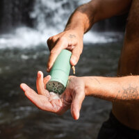 Nachhaltige Seifenmühle für unterwegs und zuhause ohne Plastik Ocean Green
