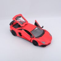 Lamborghini Aventador LP 750-4 SV 1/24 rot hochwertiges...