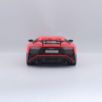 Lamborghini Aventador LP 750-4 SV 1/24 rot hochwertiges Modellauto mit Steuer