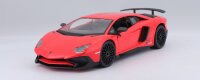 Lamborghini Aventador LP 750-4 SV 1/24 rot hochwertiges Modellauto mit Steuer
