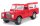 Land Rover Series II 1/24 rot hochwertiges Modellauto mit funktionierendem Steuer
