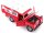 Land Rover Series II 1/24 rot hochwertiges Modellauto mit funktionierendem Steuer