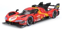 Ferrari Racing Bausatz 499P LMH 2023 1/24 rot von Bburago