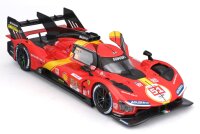Ferrari Racing Bausatz 499P LMH 2023 1/24 rot von Bburago