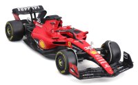 Ferrari F1 SF-23 Leclerc 1/24 Metallmodell von Bburago mit Figur