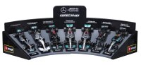 F1 7er-Set Displaykurve Mercedes AMG Petronas 1/43...
