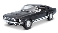 Ford Mustang 1967 1/18 schwarz Modellauto von Maisto...