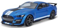 Ford Mustang Shelby GT500 2020 1/18 Modellauto blau von...