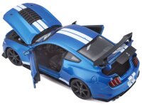 Ford Mustang Shelby GT500 2020 1/18 Modellauto blau von Maisto