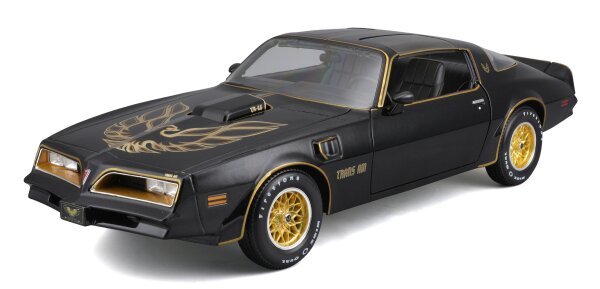 Maisto Pontiac Firebird Trans Am 1978 1/18 Modellauto schwarz detailgetreu