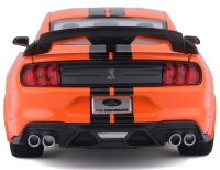 Ford Mustang Shelby GT500 2020 1/24 Model Car Orange by...