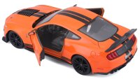Ford Mustang Shelby GT500 2020 1/24 Modellauto orange von Maisto