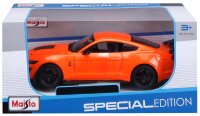 Ford Mustang Shelby GT500 2020 1/24 Modellauto orange von Maisto