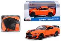 Ford Mustang Shelby GT500 2020 1/24 Modellauto orange von Maisto