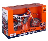 Red Bull KTM Supercross SX450 2018 Jeffrey Herlings 1:6 Modell
